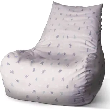 Sedací pytel Sedací vak Bean Barevné hvězdy - Sablio - 60 x 70 x 70 cm