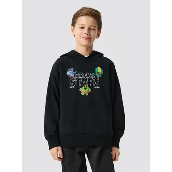 Chlapecká mikina Sinsay - Mikina s potiskem Brawl Stars - černá - 488FC-99X - 488FC-99X-140