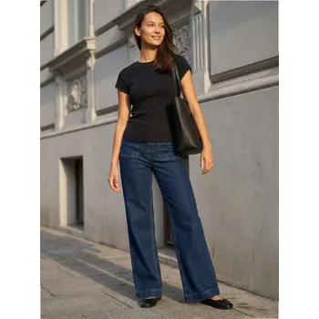 Sinsay - Tričko z viskózy - černá - 235HB-99X - 235HB-99X-XS