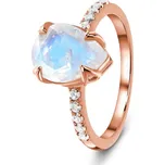 ELENYS Royal Fashion prsten 14k zlato Vermeil GU-DR8927R