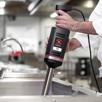 PONORNÝ MIXÉR S TYČOVÝM NÁSTAVCEM A SEKÁČKEM, GASTRONOMICKÝ