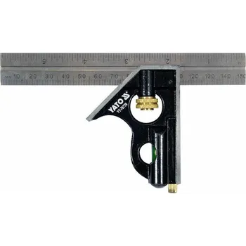 Úhloměr Yato - Multifunkční úhelník 150mm