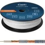 Vodič koax GETI 121CU PVC (100m cívka)