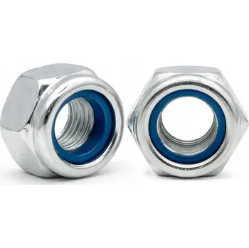 Matice Samojistná matice M14 nerezová ocel A2 DIN 985 s pojistným kroužkem 2 ks