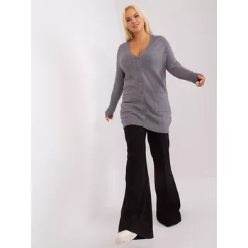 Dámský svetr PM SW PM731 Svetr.34P tmavě šedá XL/XXL