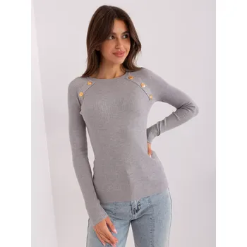 Dámský svetr PM SW PM9750 Svetr.08P šedá S/M