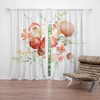 Závěs Sablio Závěsy Dary lesa: 2ks 140x250cm