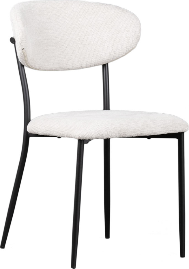 VLASTNOSTI ŽIDLE: materiál: kovová konstrukce židle barva čalounění: světle béžová vlastnosti: moderní design spojený s minimalistickým stylem, velmi pohodlné a stabilní židle využití: obývací pokoj, kuchyně, gastronomické provozy nosnost: 150 kg Vyrobeno