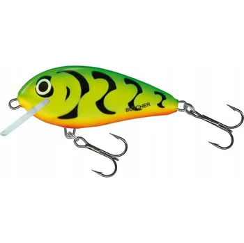 Umělá nástraha Salmo Wobler Butcher 5 cm Green Tiger Plovoucí