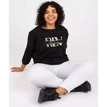 Dámská košile Halenka RV BZ 7504.81P černá jedna velikost