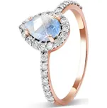 ELENYS Royal Fashion prsten 14k zlato Vermeil GU-DR8699R