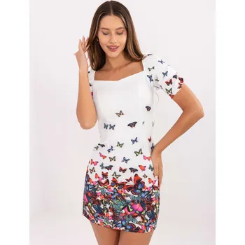 Dámské šaty Šaty LK SK 508641 2.29X bílá 42