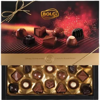 Čokoláda Bolci Selection Box - mix pralinek s mašlí 250 g