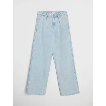 Dámské džíny Sinsay - Džíny s širokými nohavicemi - modrá - 854GY-05J - 854GY-05J-32