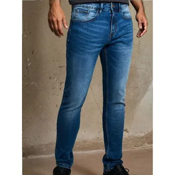 Pánské džíny Sinsay - Džíny skinny fit - modrá - 460FB-50J - 460FB-50J-282