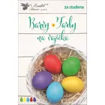 ANDĚL Barvy na vajíčka tablety, 5 ks v balení, barvení za studena