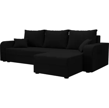 Sedací souprava Rozkládací sedací souprava HORTENZIE - černá