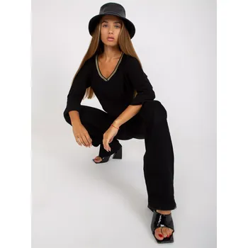 Dámská košile Halenka RV BZ 8050.04 černá L/XL