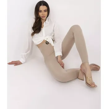 Dámské legíny Legíny CLM LG 1389.99 béžové XL