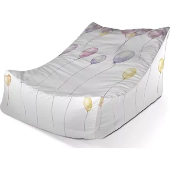 Sedací pytel Sablio Sedací vak Lounge Pastelová oslava - 80 x 95 x 50 cm