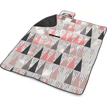 deka Sablio Plážová deka Tříbarevné jehlany: 200x140 cm