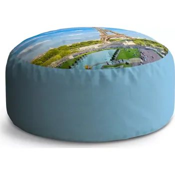 Taburet Sablio Kulatý taburet Circle Eiffel Tower 5: 38x48 cm - Sablio