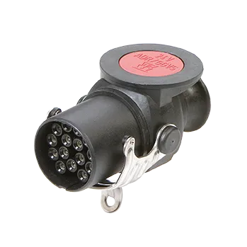 Auto elektroinstalace Zástrčka, spirálový kabel 15P/24V iso 12098 krimpovací kontakty Jaeger