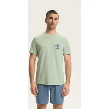 Pánské pyžamo Pyžamo Henderson 44507 Break kr/r M-3XL světle zelená XXL