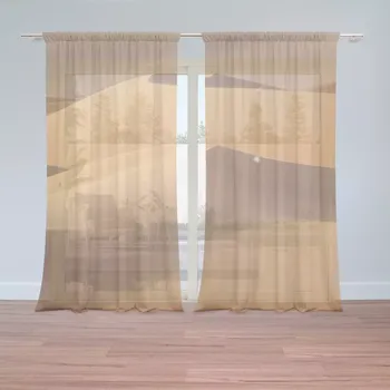 Záclona Sablio Záclony Písečné duny: 2 ks - 150x250 cm - Sablio