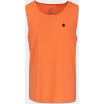 Podprsenka Bavlna oranžové kulatý tričko Pitbull bez rukávů