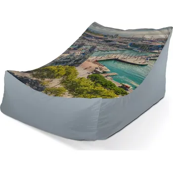 Sedací pytel Sedací vak Lounge Barcelona Přístav - Sablio - 80 x 95 x 50 cm