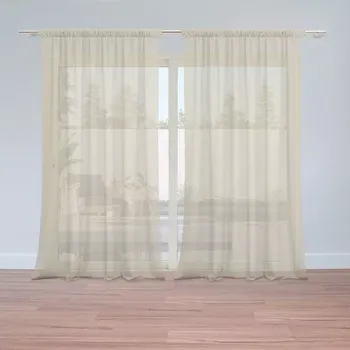Záclona Sablio Záclony Písková: 2 ks - 150x250 cm - Sablio