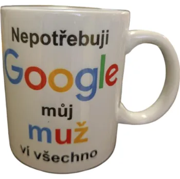 Mdeco Hrnek - google můj muž ví všechno