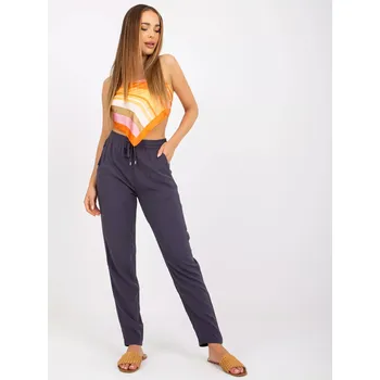 Dámské kalhoty Kalhoty D73761M61869N graphite XS