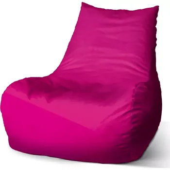 Sedací pytel Sedací vak Bean Sytě růžová - Sablio - 60 x 70 x 70 cm