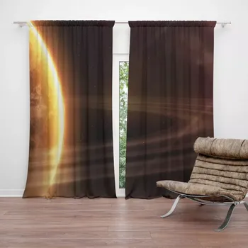 Závěs Sablio Závěsy Vesmír: 2 ks - 140x250 cm - Sablio