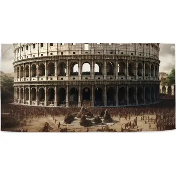 Ručník Ručník s potiskem Řím Koloseum Legie - Sablio - 30x50 cm