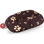 Samohýl Exclusive polštář s tlapkou hnědo/béžový 60 cm