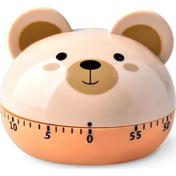 Kuchyňská minutka Roztomilá mechanická kuchyňská minutka | kuchyňské potřeby - malý medvěd