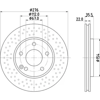Brzdový kotouč Brzdový kotouč TEXTAR 92124403