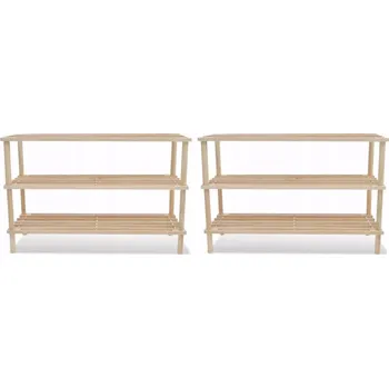 Botník Botník VidaXL 74 x 48,5 x 26 cm dub přírodní