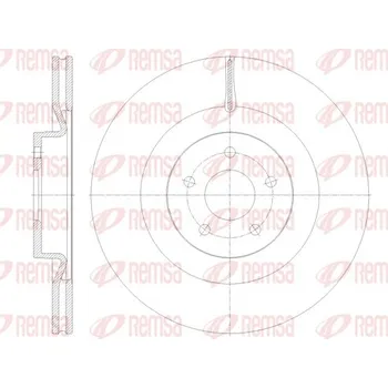 Brzdový kotouč Brzdový kotouč REMSA 62114.10