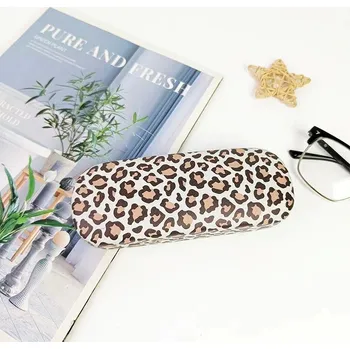 Pouzdro na brýle PU kožené pouzdro na brýle leopard | obal na brýle - BN