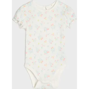 Kojenecký body Sinsay - Žebrované žerzejové body - krémová - 524GK-01X - 524GK-01X-80