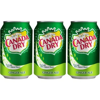 Limonáda Schweppes Canada Dry Ginger Ale 330 ml