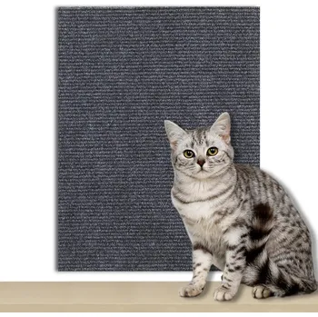 Samolepicí kočičí škrabadlo na zeď | ochrana nábytku - Tmavě šedá , 40x200CM