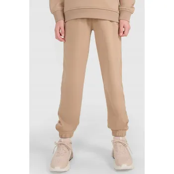 4F tepláky béžové barvy velikost 152