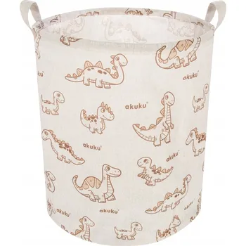 Úložný box AKUKU SKLÁDACÍ KOŠ NA HRAČKY S UCHYTY, ORGANIZÉR, VAK A0694