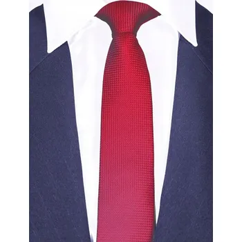 Kravata Rene Chagal úzká kravata červená