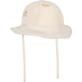 Klobouk Dětský klobouk Fanga Fontana COMO SWIMHAT GRS FA100076 béžová 01X, vel. 6-9 měsíců
